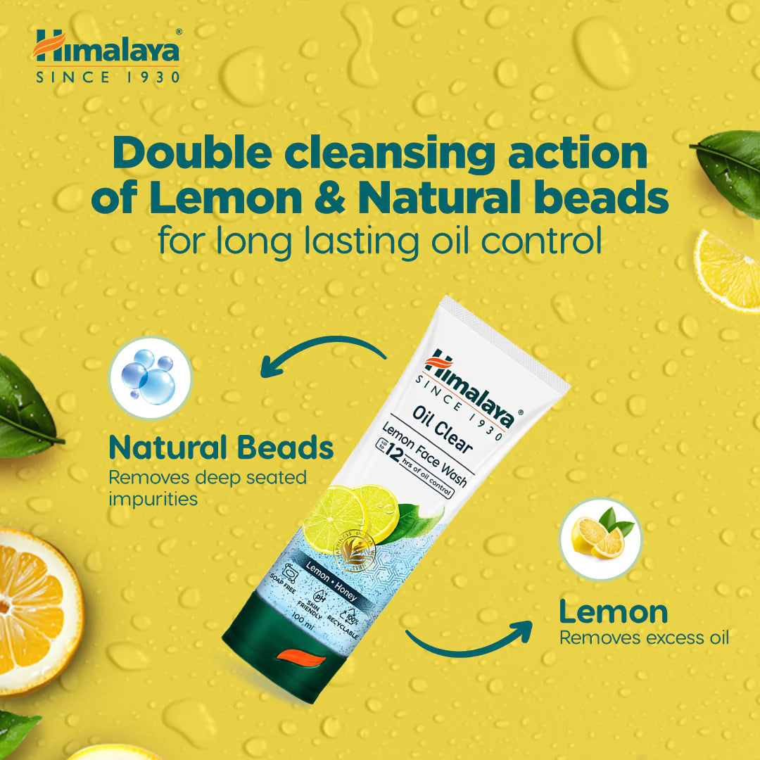 Himalaya Oil Clear Lemon Face Wash