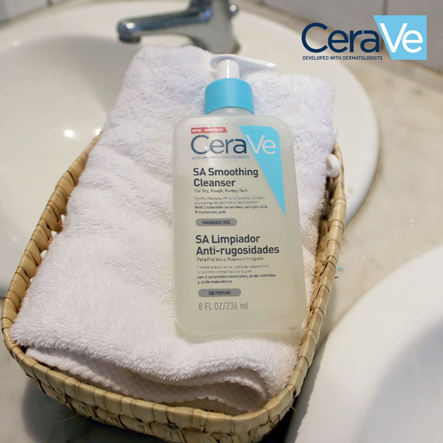 CeraVe SA Smoothing Cleanser (236ML)