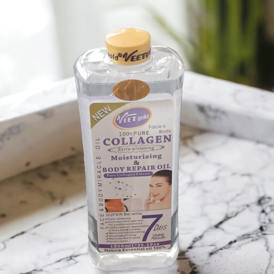 VEET gold Collagen Moisturizing & Body Repair Oil