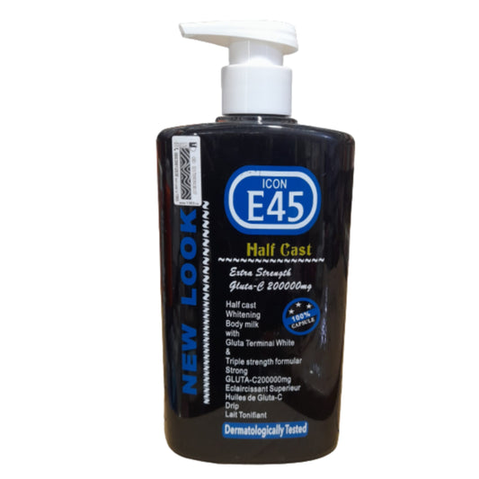 E45 Icon Halfcaste Whitening Body Milk – 500ml