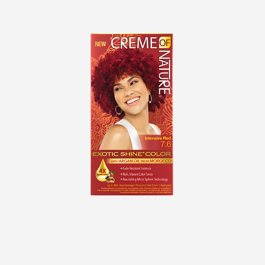 Creme Of Nature Exotic Shine Hair Colour 7.6 Intensive Red