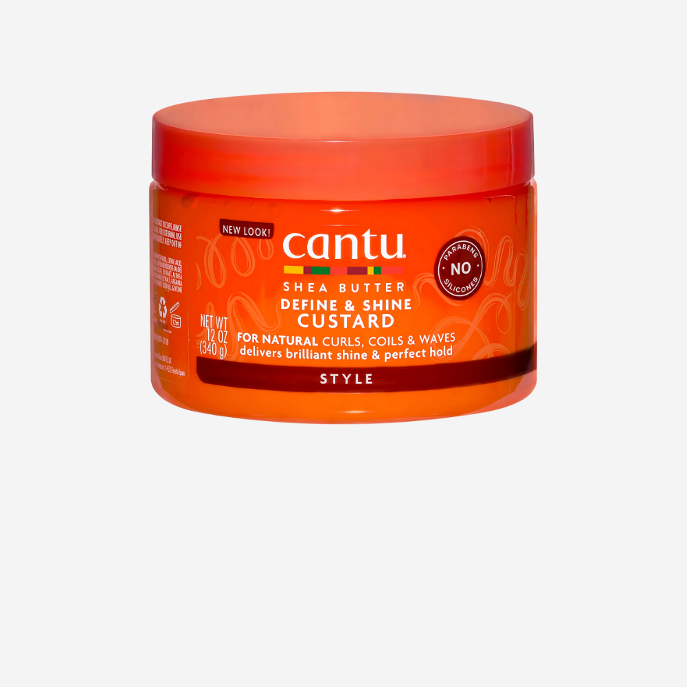 Cantu Shea Butter Define & Shine Custard 12oz – Define Curls