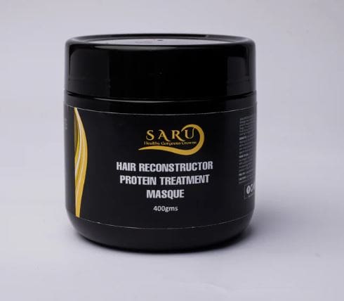 SARU ORGANICS HAIR RECONSTRUCTOR PROTEIN TREATMENT MASQUE 400G