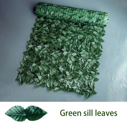 Realistic Artificial Leaf Privacy Fence