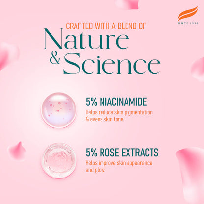 Himalaya Natural Glow Rose Face Serum with 5% Pure Rose Extract