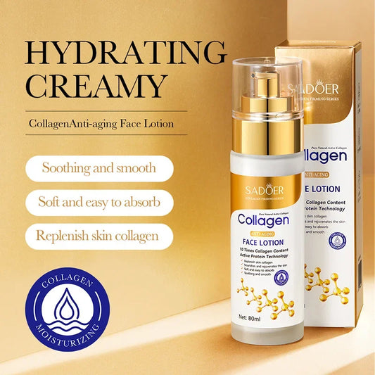 🔥 LIMITED DEAL — SADOER Collagen Facial Serum 80ml | Oil Control + Deep Hydration + Pore Refining + Youthful Glow | KSh 2200