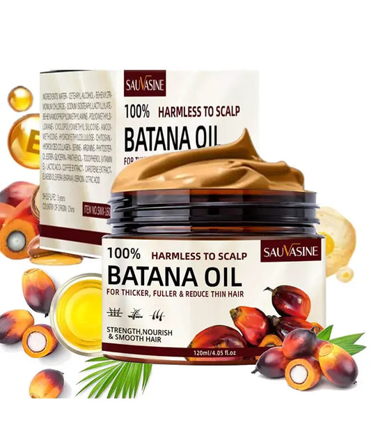 Sauvasine Natural Batana Oil Cream for Hair Growth – 120ml