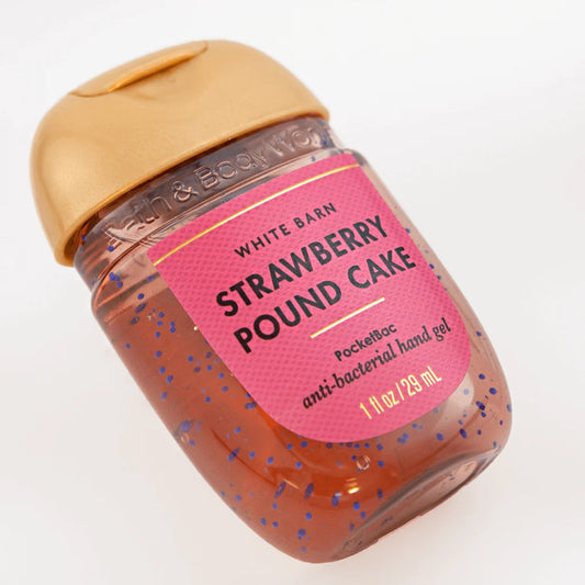 Bath & Body Works PocketBac Strawberry Pound Cake Hand Gel