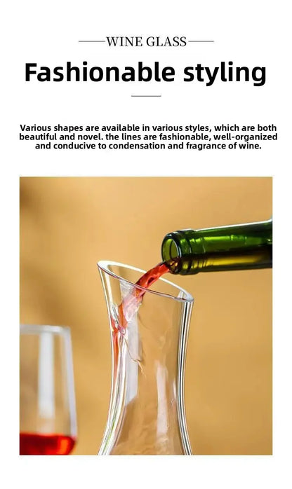 1.8L Glass Wine Carafe with Handle