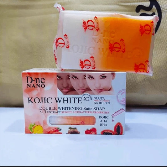 D-Ne Nano Kojic White Gluta Arbutin Double Whitening Suite Soap