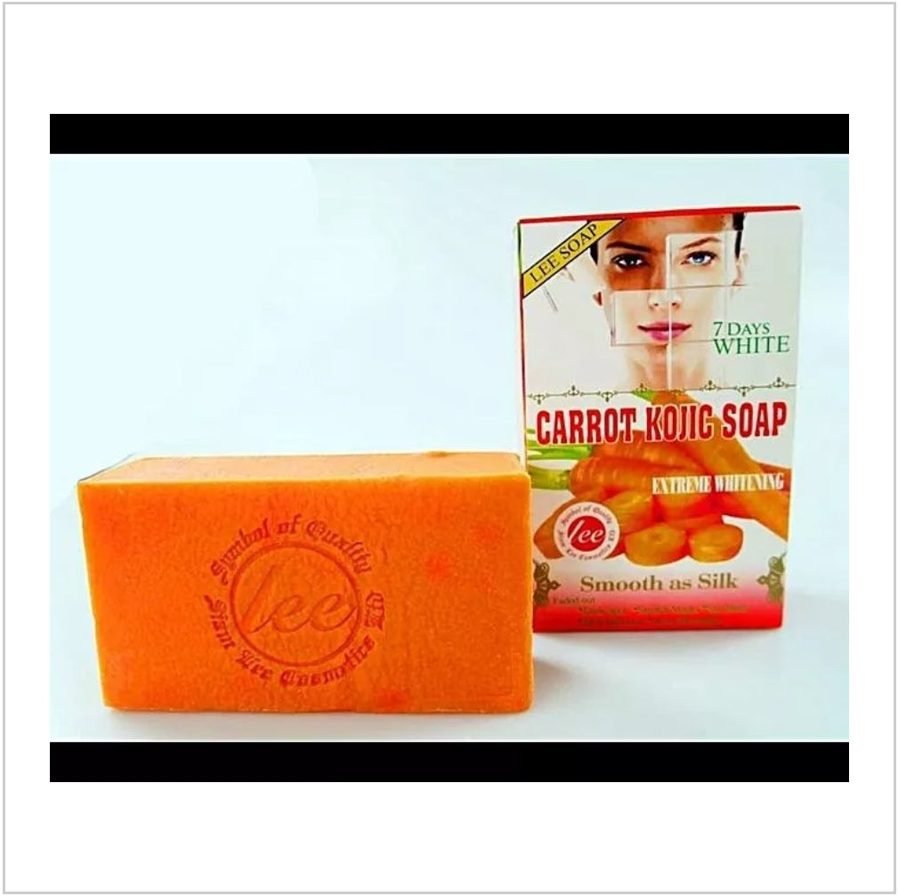 Lee Soap Carrot Kojic Soap Extreme Whitening (160 g)