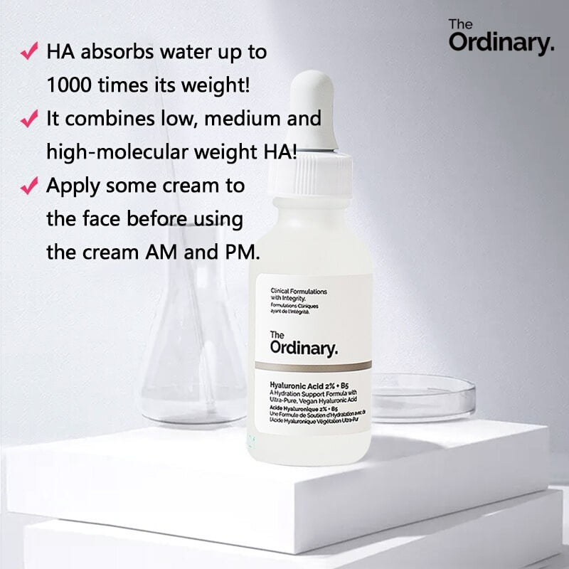 The Ordinary Hyaluronic Acid 2% + B5 Deep Hydration Serum
