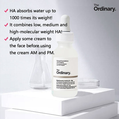 The Ordinary Hyaluronic Acid 2% + B5 Deep Hydration Serum