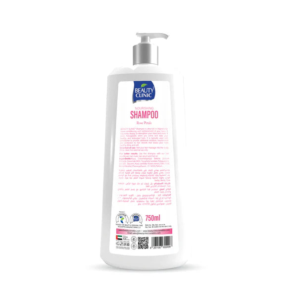 Beauty Clinic Rose Petals Shampoo – 750ML