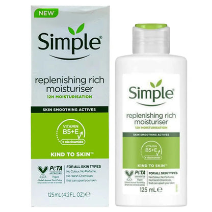 Simple Kind to Skin Replenishing Rich Moisturiser - 125ml