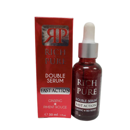 Rich & Pure Double Serum – Fast Action | Ginseng + Red Pepper