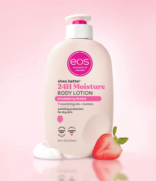 EOS Shea Butter Strawberry Dream Body Lotion