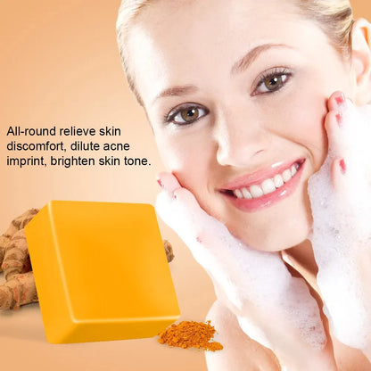 Guanjing Turmeric Facial Soap