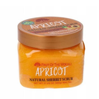 Fruit of the Wokali Apricot Natural Sherbet Scrub (600g)