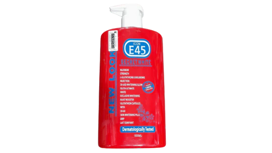 E45 Icon Secret White Lotion – New Look (500ml)