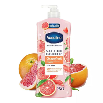 Vaseline Superfood Freshlock Grapefruit Body Lotion – 500ml