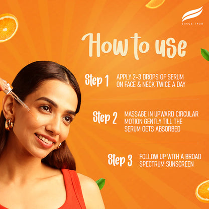 Himalaya Brightening Vitamin C Orange Face Serum