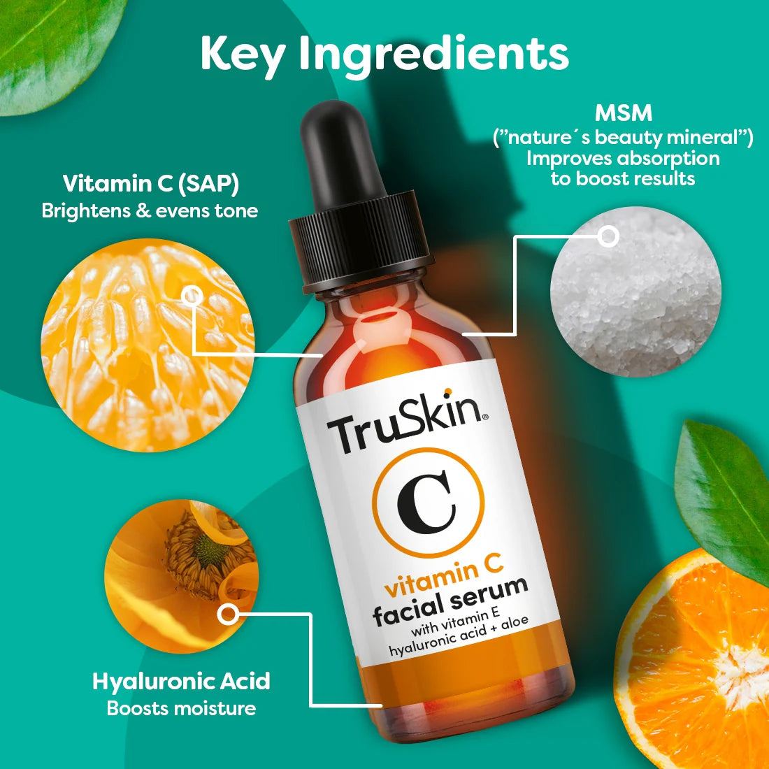 TruSkin Vitamin C Serum for Face – 30ml