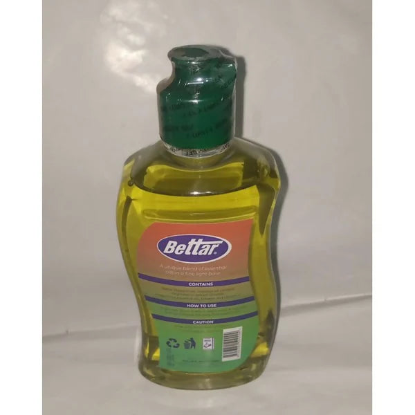 Bettar Massage & Aromatherapy Oil with Peppermint Essential Oil – 300ml