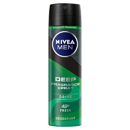 NIVEA Men Deodorant Spray Deep Fragrance Drive 150ML
