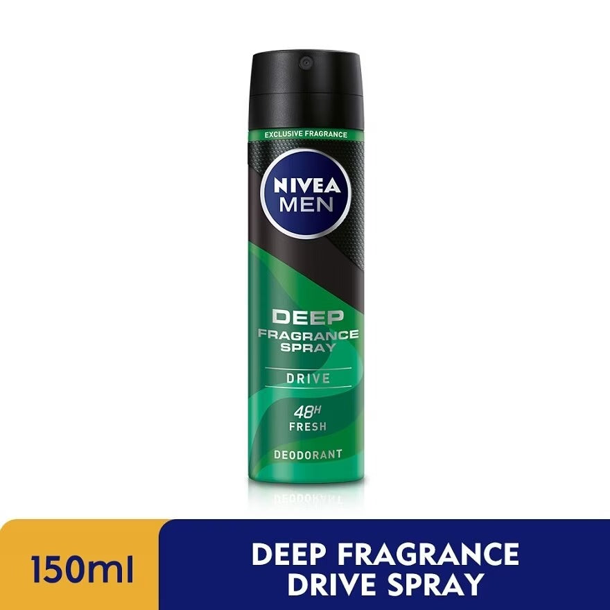 NIVEA Men Deodorant Spray Deep Fragrance Drive 150ML