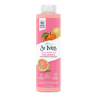 St. Ives Pink Melon & Mandarin Orange Exfoliating Body Wash