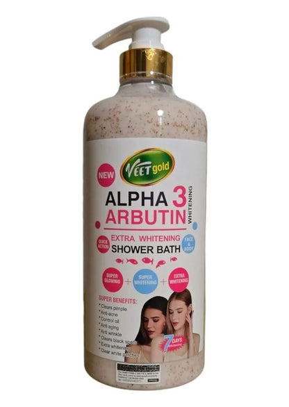 Veetgold Alpha Arbutin Extra Whitening Shower Gel