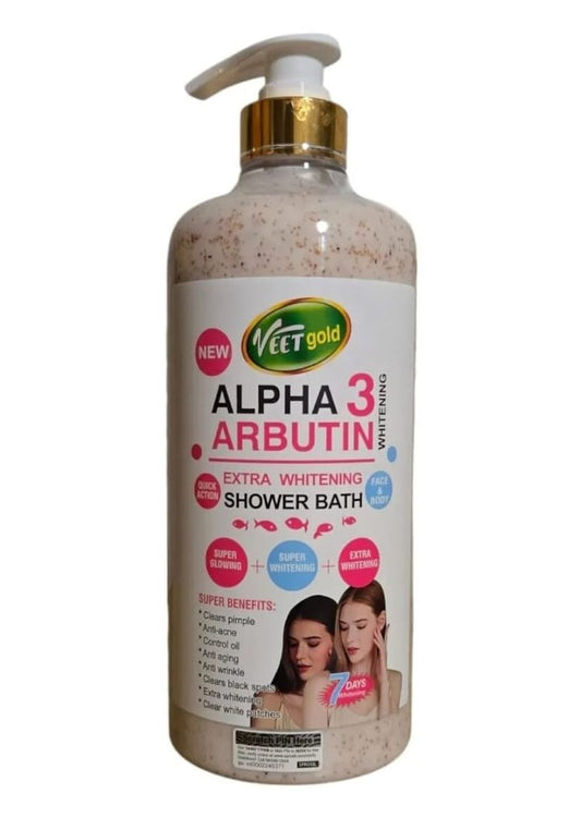 Veetgold Alpha Arbutin Extra Whitening Shower Gel