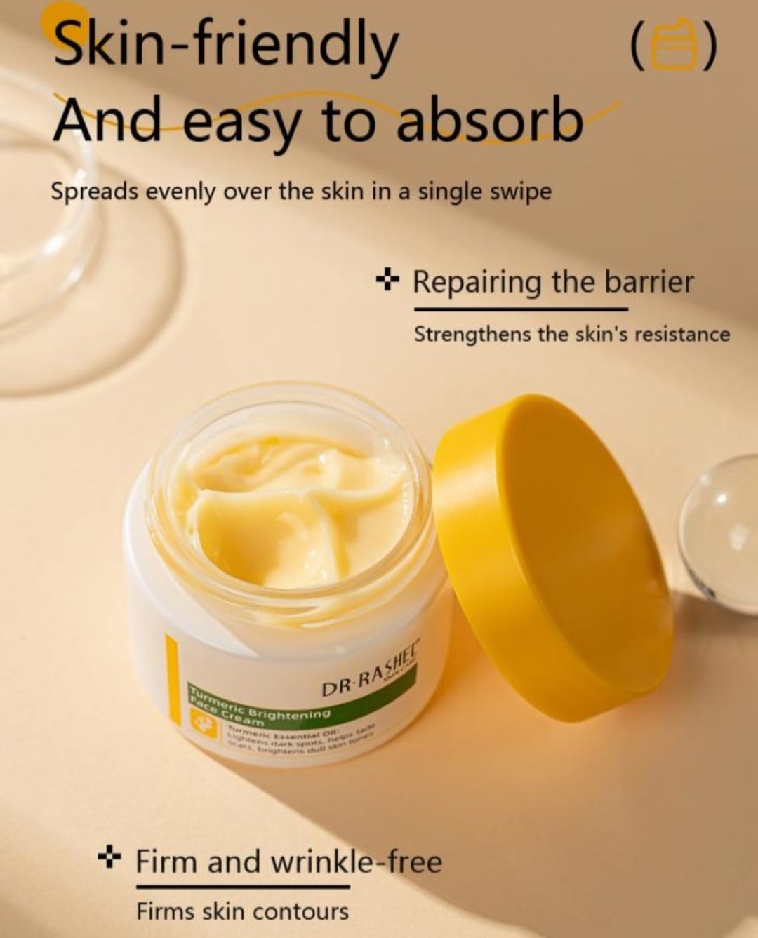 Dr. Rashel Turmeric Brightening Face Cream
