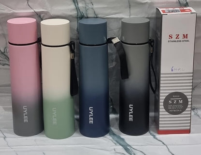 UYLEE 600ml Double Wall Stainless Steel Thermocup – Leak-Proof, Travel-Friendly, Keeps Drinks Hot & Cold