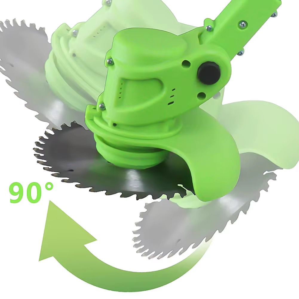 Cordless Electric Lawn Mower Foldable Adjustable Trimmer Efficient Garden Pruning Cutting Power Tools For Makita 18V Battery