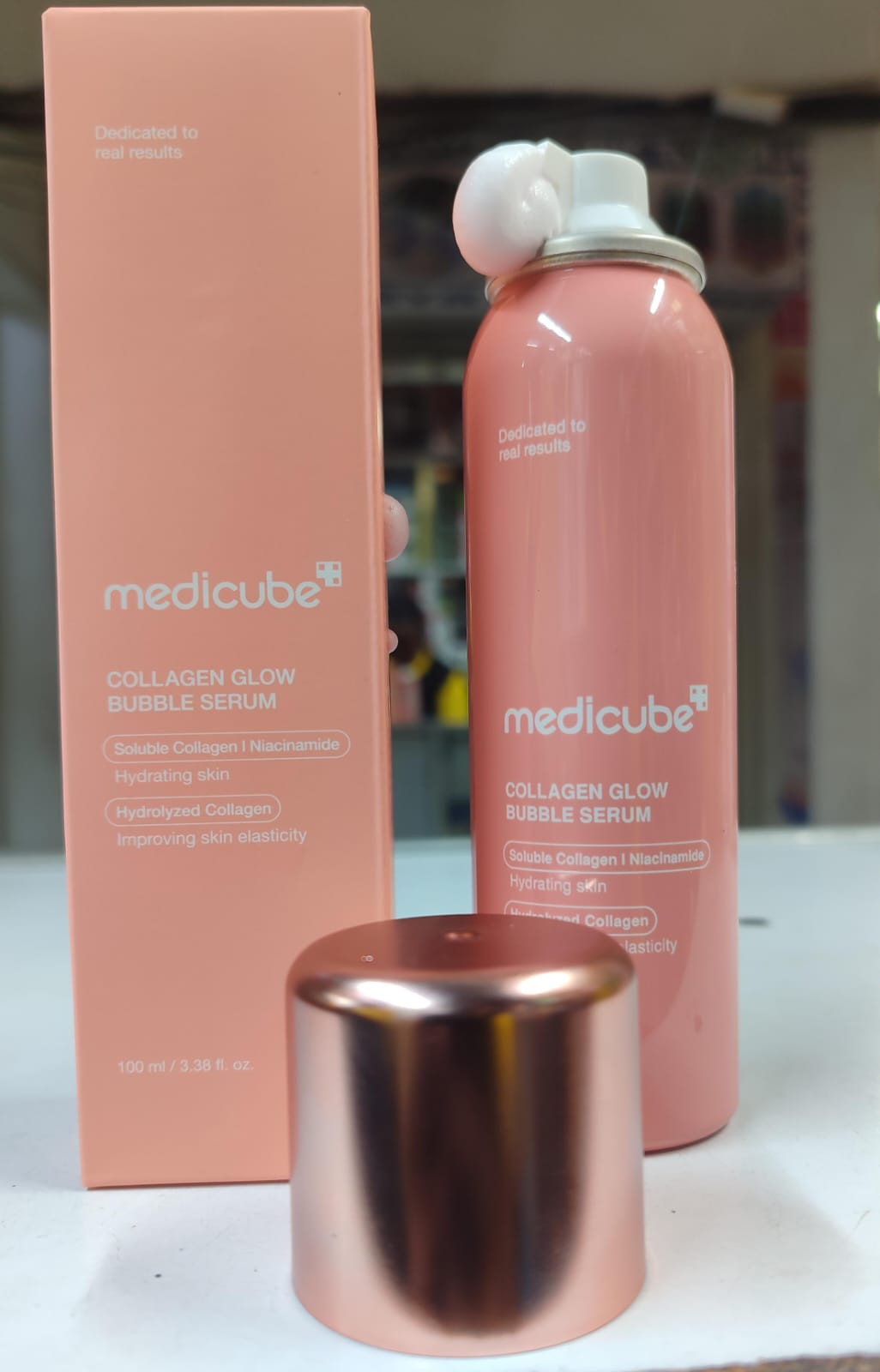 🔥 LIMITED DEAL — Medicube Collagen Bubble Serum | Oxygen Micro-Bubbles + Deep Collagen Boost + Firms & Plumps + Brightens + K-Beauty | KSh 1850