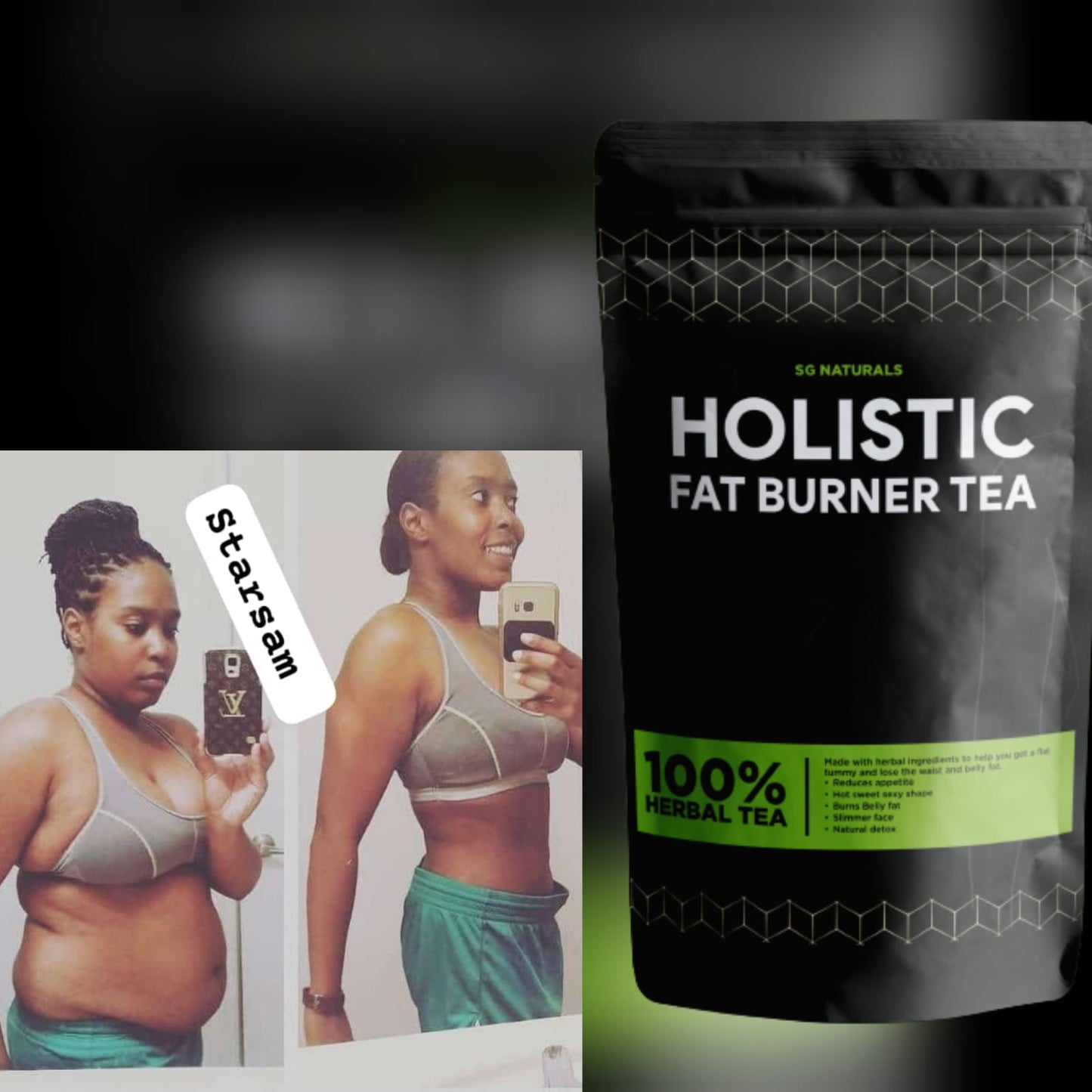 SG NATURALS Holistic Fat Burner Tea