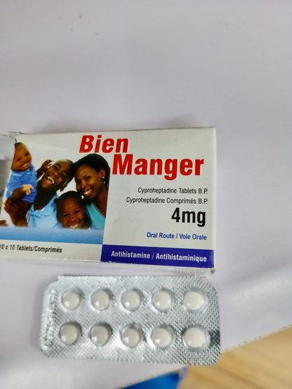 Bien Manger Cyproheptadine Tablets