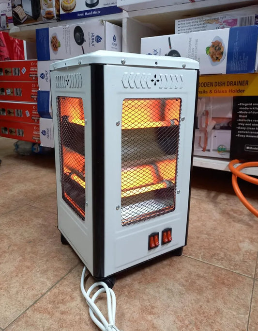 Premier 2000W Room Heater with 5 Heat Settings & Wheels