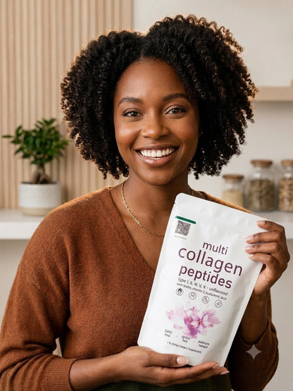 Original multi Collagen Peptides Powder with QR CODE