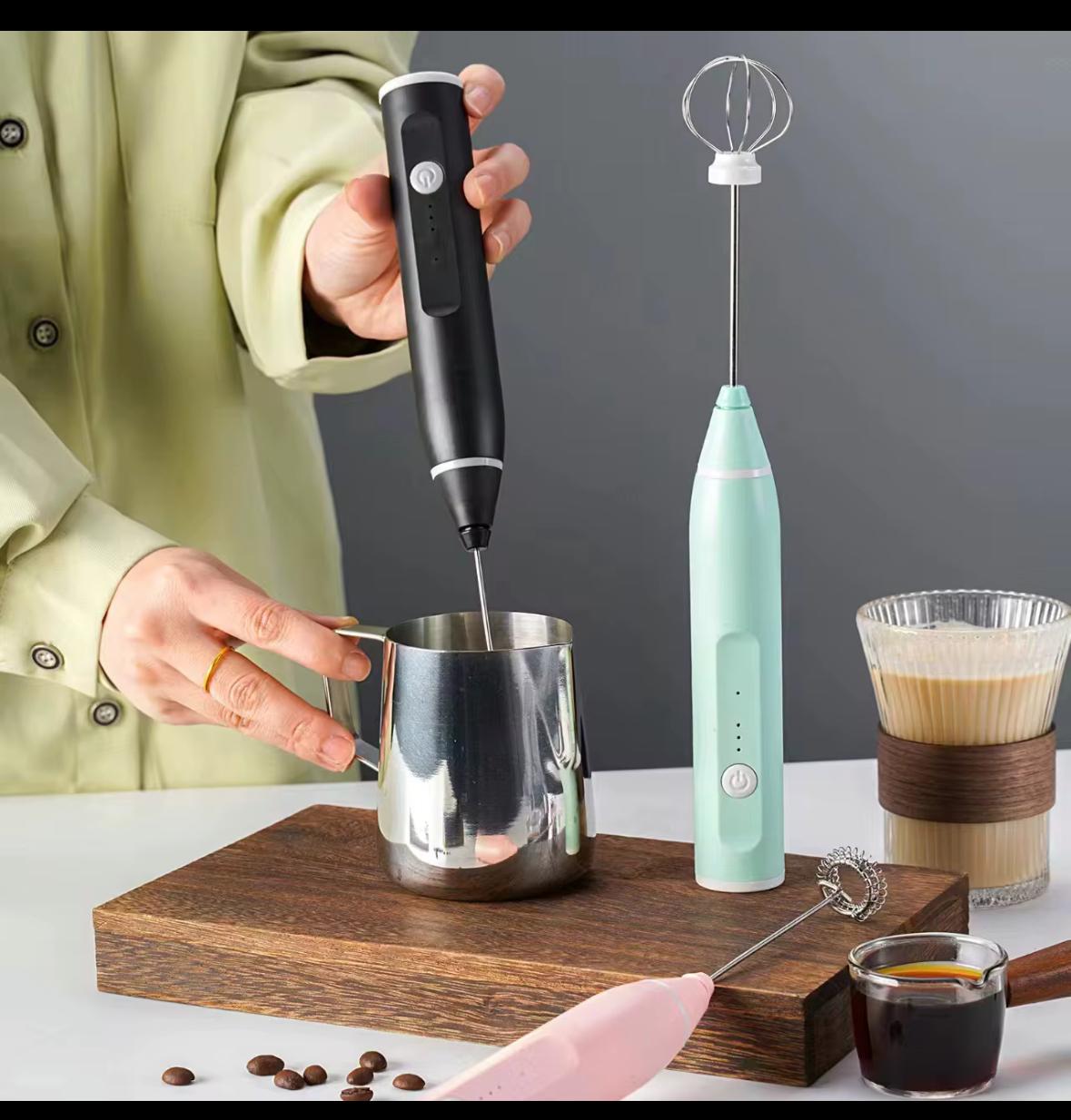 2-in-1 USB Milk Frother and Mixer