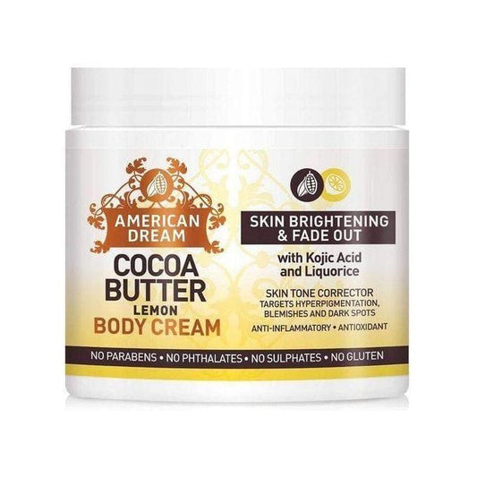 American Dream Original Cocoa Butter Lemon With Kojic- 500ml