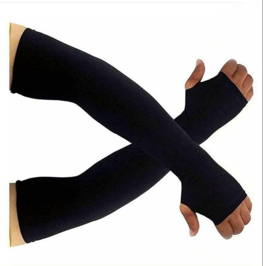 1 Pair UV Sun Protection Cooling Arm Sleeves for Men & Women