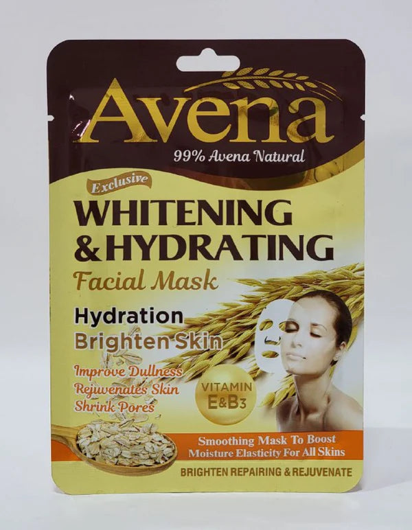Avena Whitening & Hydrating Facial Mask