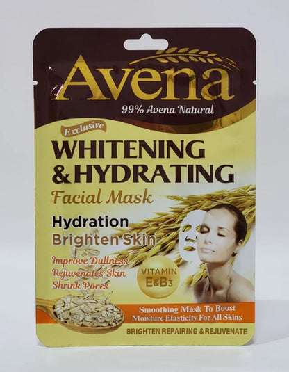 Avena Whitening & Hydrating Facial Mask