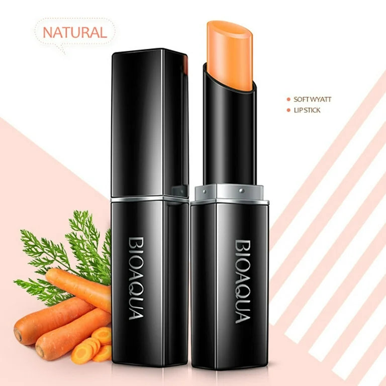 Bioaqua Carrot Lip Tint Moisturizing Anti-Drying Lip Balm