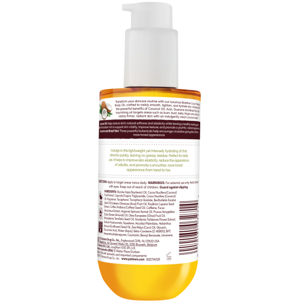 Palmer’s Brazilian Coco Firming Bum, Bust & Body Oil