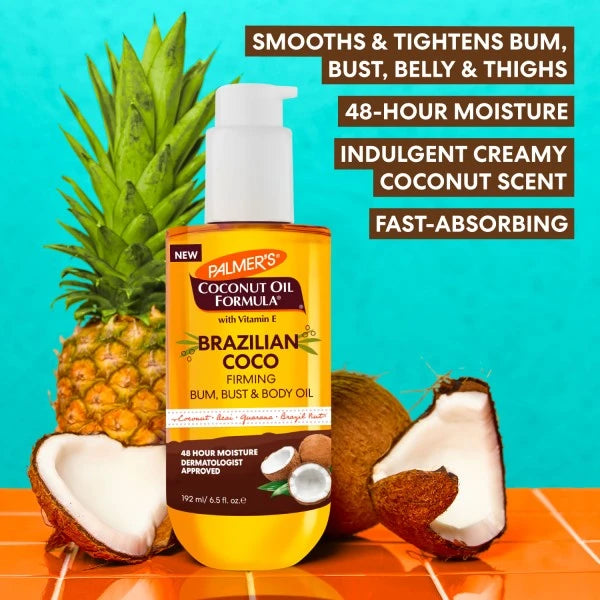 Palmer’s Brazilian Coco Firming Bum, Bust & Body Oil