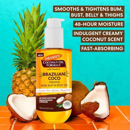 Palmer’s Brazilian Coco Firming Bum, Bust & Body Oil